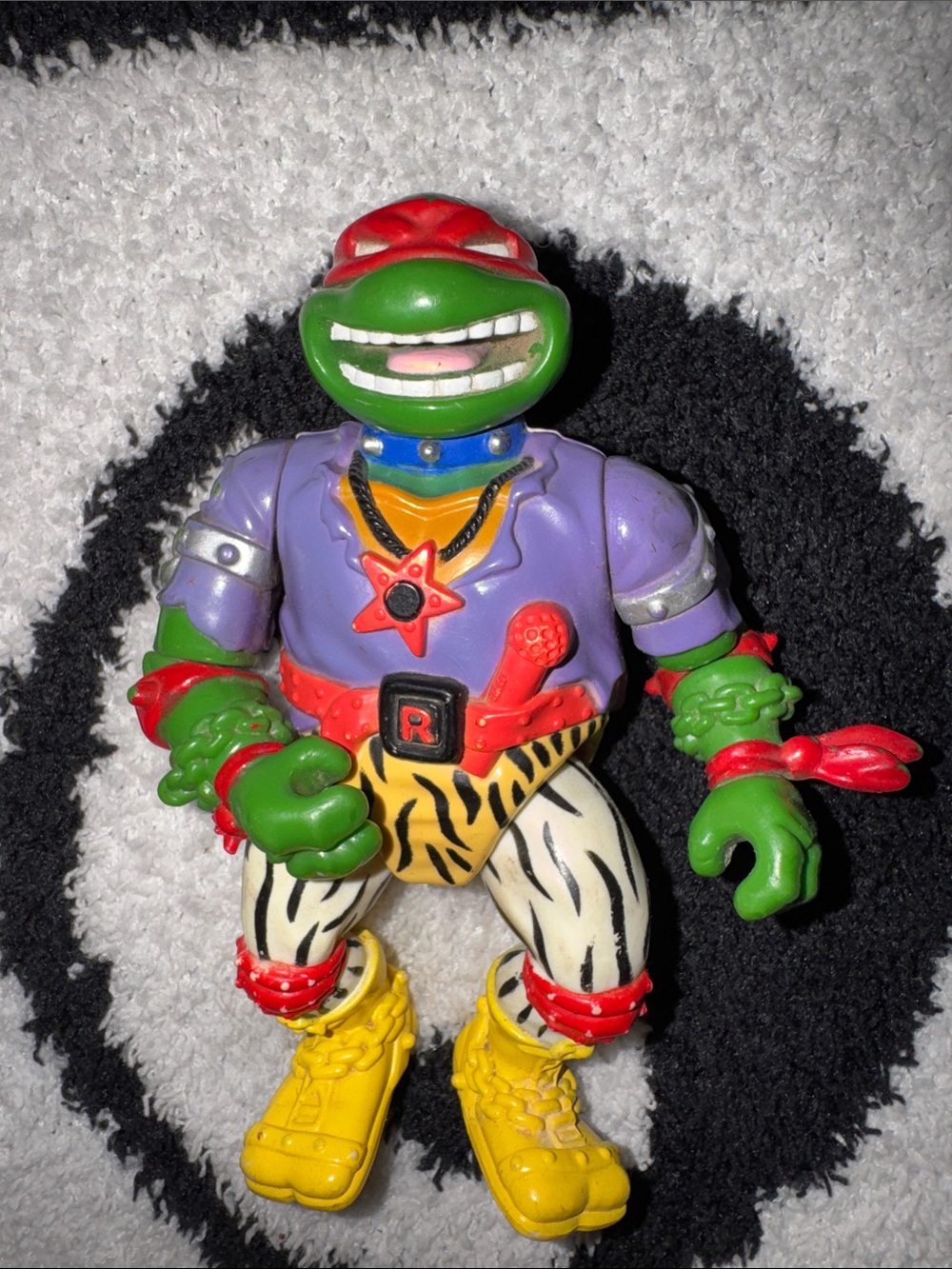 Teenage Mutant Ninja Turtles Heavy Metal Raphael Figure